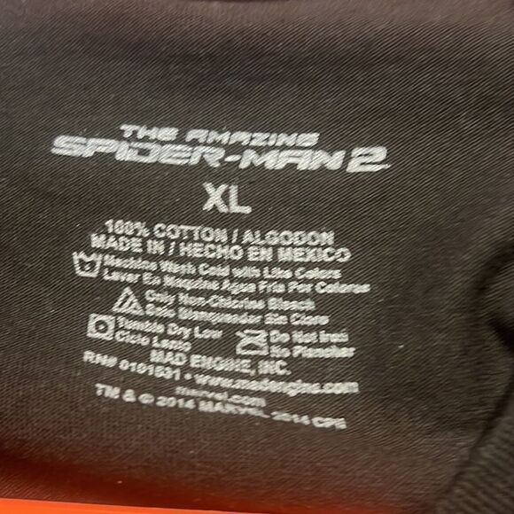 Amazing Spider-Man -Electro graphics T-shirt-NWOT-Men XL - Picture 5 of 5